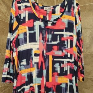 Women multicolor top